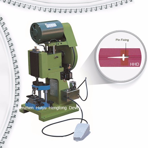 2017 Good Quality Industrial Sewing Machinery - Semi Auto Nylon Zipper Pin Pressing Machine – HuiyuHengtong