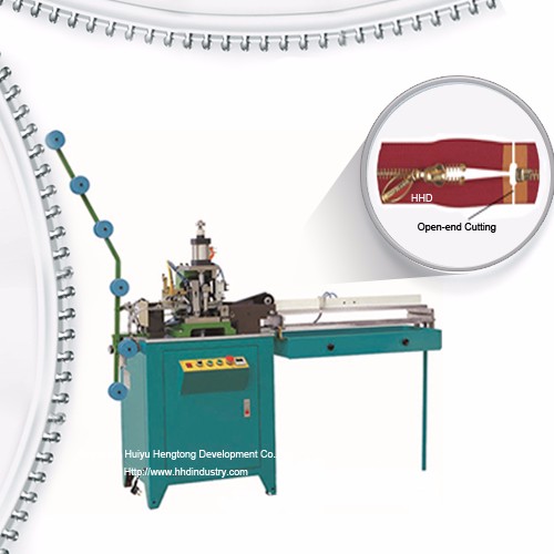 One of Hottest for Two Way Plastic Zippers - Auto Metal Zipper Open End Cutting Machine – HuiyuHengtong