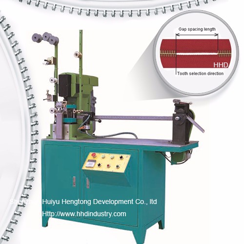 Leading Manufacturer for velcro material - Auto Metal Zipper Gapping And Striping Machine – HuiyuHengtong