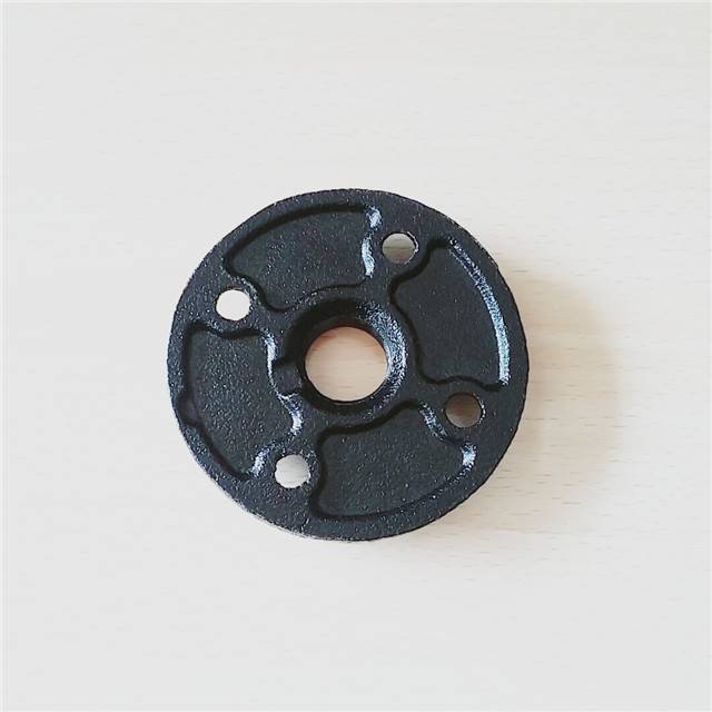 OEM/ODM China Brass Bushing - Black cast iron pipe flange fittings 3/4 – Hanghong