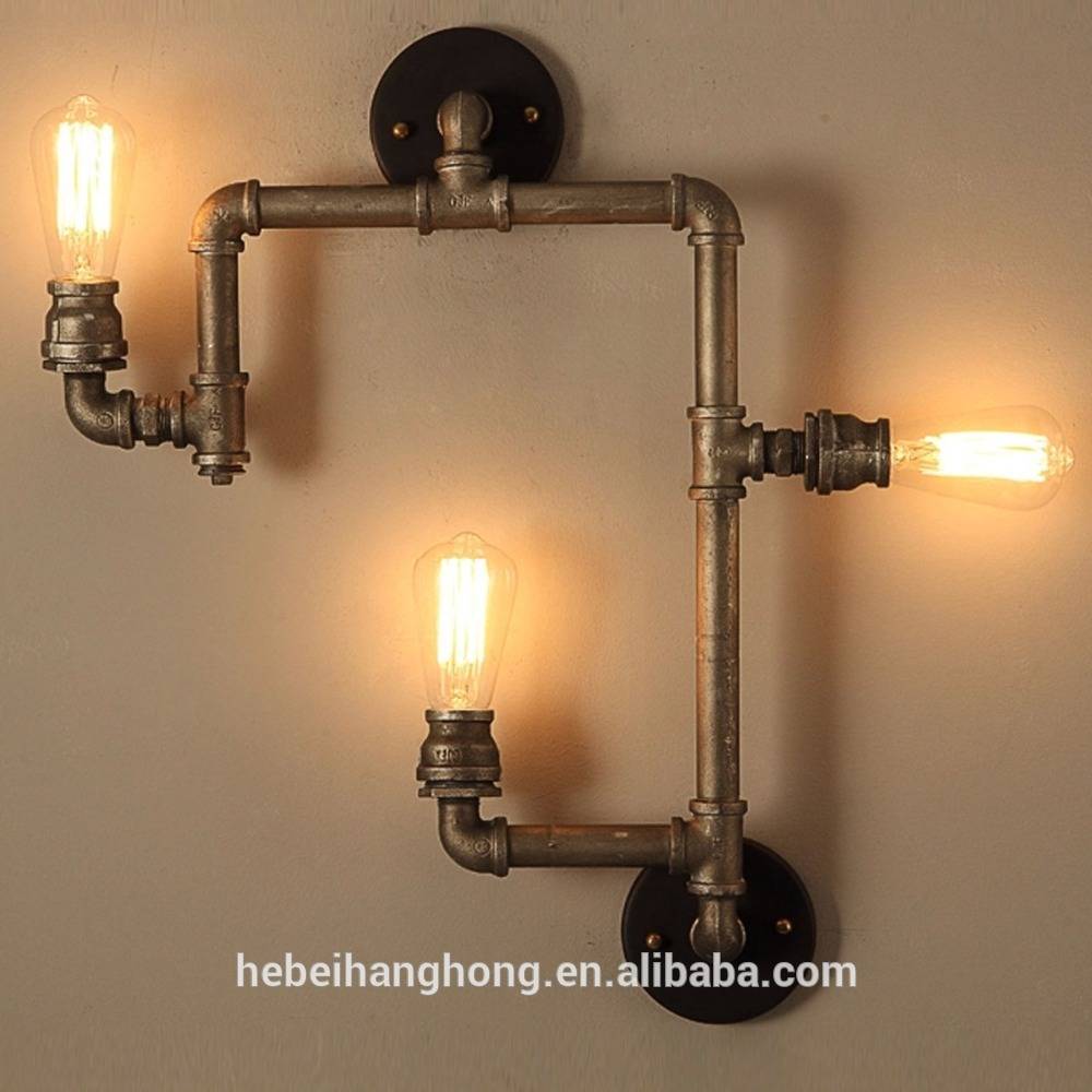 Factory wholesale Bs Thread Fittings Standard - Vintage Industrial Water Pipe Light – Hanghong