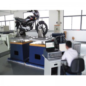 Two-wheel Motorcycle Electro-hydraulic Servo Road Simulation System