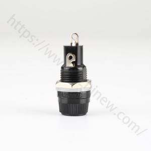 20mm fuse holder,screw cap panel mount,10a 250v,FH043B | HINEW