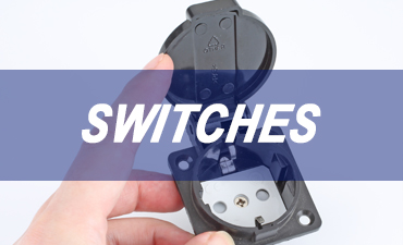 Switches are commonly used in electronic circuits. They enable control of the circuit by switching it on/off or controlling a range of other features.