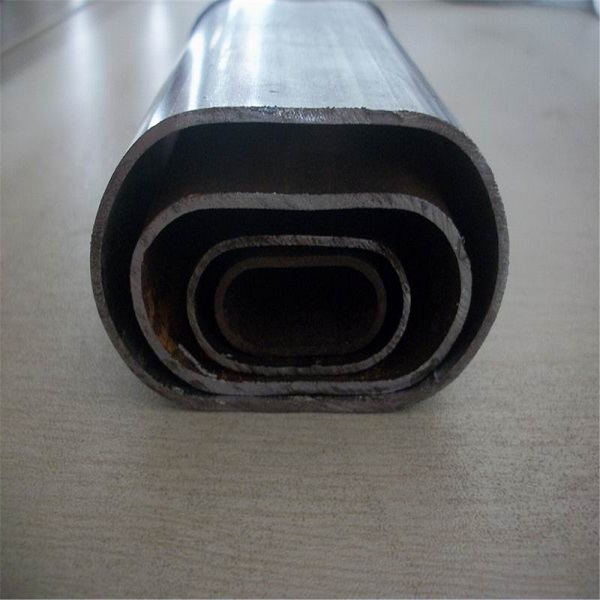 Galvanized Flat Oval Mild Carbon Steel Tube
