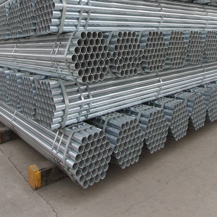 JIS G3466 STK400 Pre Galvanized Round Steel Pipes For Scaffolding Systems