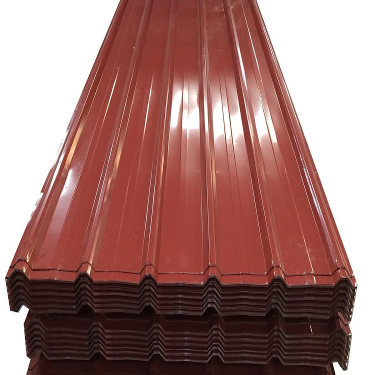Cheap Price Corrugated Ppgi Steel/Metal/Iron Roofing Sheet In Ral Color Gold Supplier