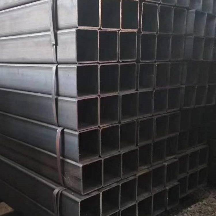 EN Standard Mild Steel Ms Carbon S235 S335 Black Steel Square Rectangular Hollow Section Pipe Tube