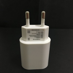 Factory price medical certification USB wall charger 5V 1A/2A USB travel power adapte
