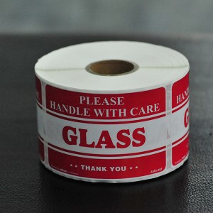 2×3 3×5 fragile handle with care label