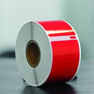 Red dymo 99012 labels