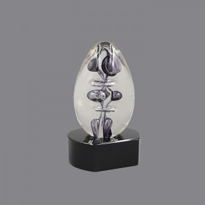 Beautiful Modern Art Glass Sculpture Award , AG891058,   ART GLASS TROPHY