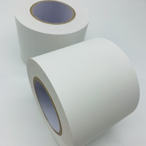 Matte White Ultra Destructible Vinyl Roll,Glossy White Ultra Destructive Paper Material In Rolls