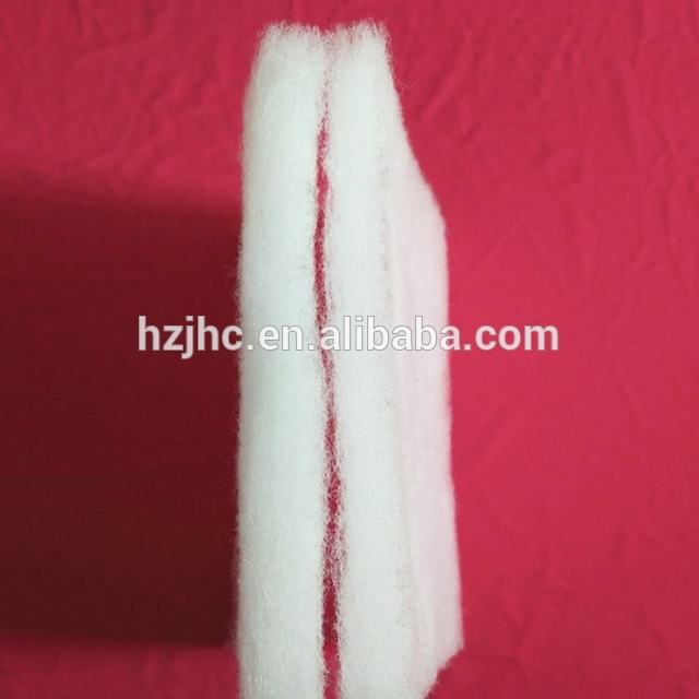 Wholesale Thermal Bonding Technical Fabric Fireproof Non-glue Cotton Batting Fabric
