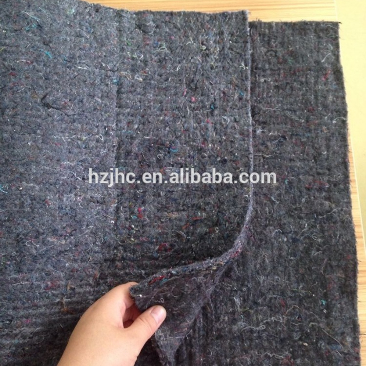 Needle punched polyester recycled non-woven fabric felt