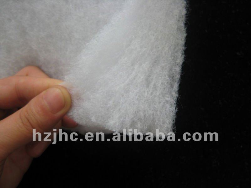 thermal bonded cotton polyester fiber padding
