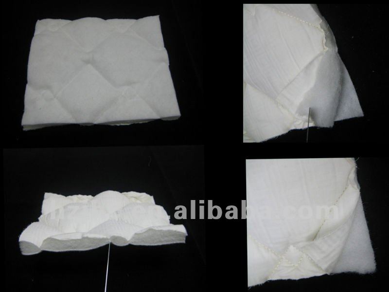 Wholesale polyester nonwoven mattress padding quilting fabric material