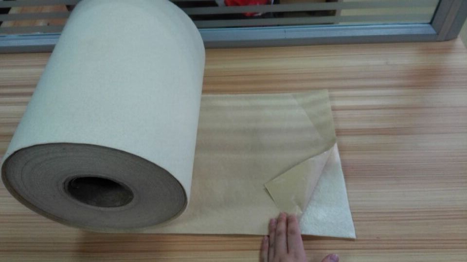 Textile fabric self adhesive non woven fabric cold water soluble non-wave fabric polyester felt