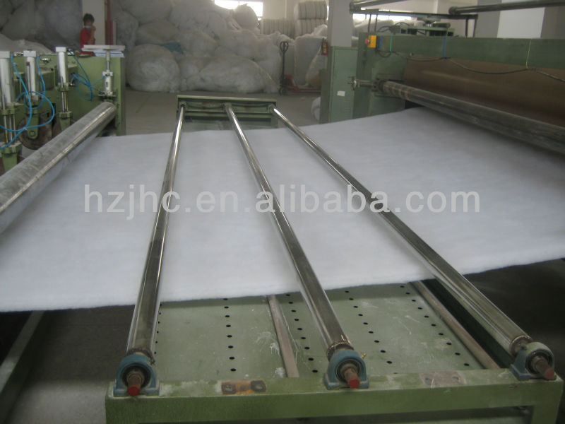 Hot air through polypropylene nonwoven fabric