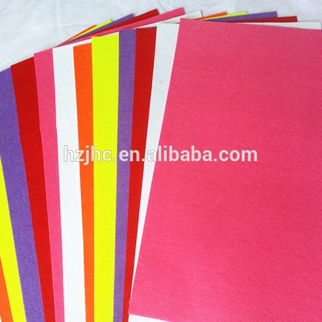 High Quality Needle Punched Felt Nonwoven Fabric For Handmade DIY Fabric