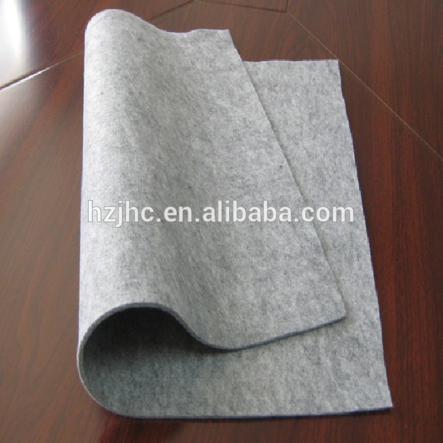 Grey polyester needle punched nonwovens felt for nonwoven storage