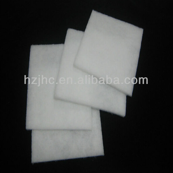 Fireproof 100% polyester nonwoven batting padding material for mattress with Oeko-Tex 100