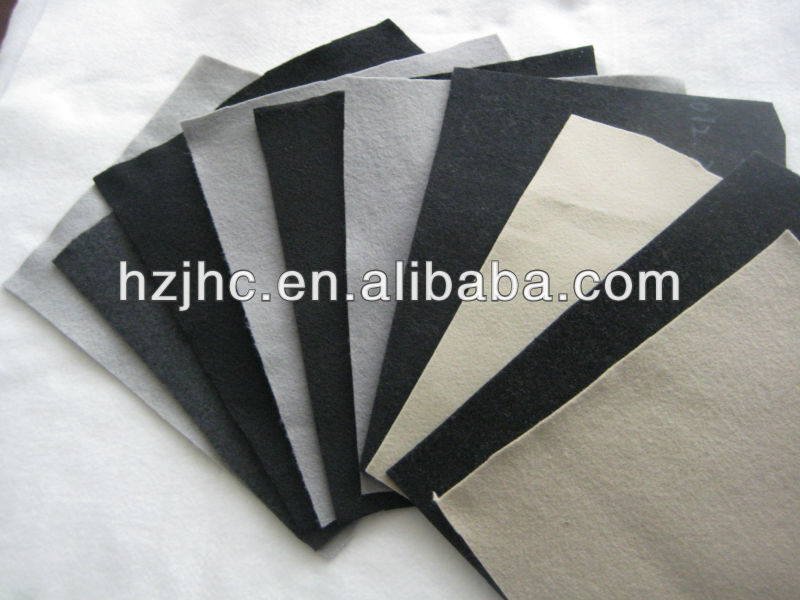 Needle punched polyester nonwoven fabric for car trunk/roof