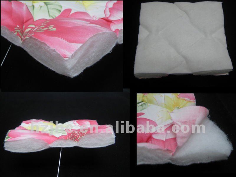 Eco-friendly thermal bonded cotton batting for quilt