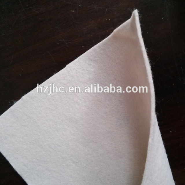 High strength recycled polyester felt needle punched nonwoven felts