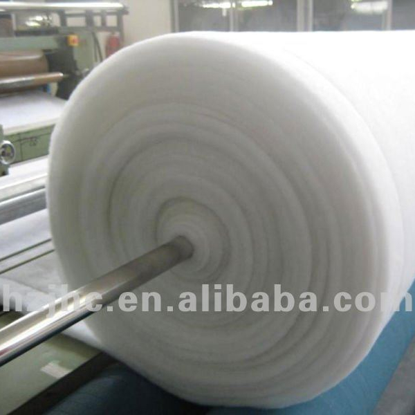 Thermal Bonded Hot Air Through nonwoven wadding for pillows