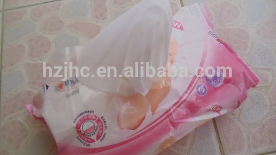 Fixed Competitive Price Car Ceiling Fabric - Hydrophilic viscose spunlace nonwoven fabric for baby wet wipe – Jinhaocheng