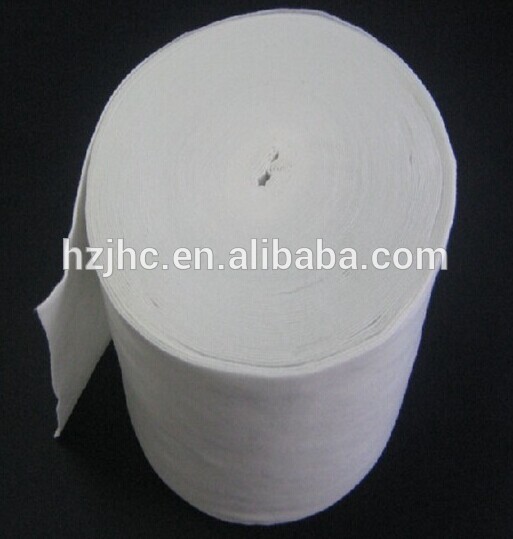 Needle punched oil filter nonwoven fabric