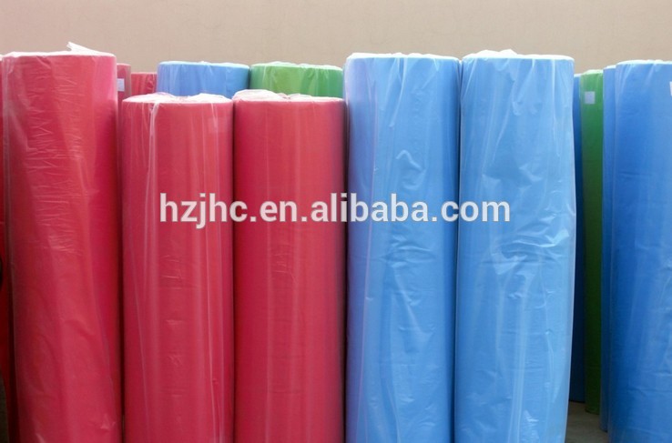 High definition Interlining Fabric -
 Eco needle punched pp/pet non woven polypropylene felt fabrics roll – Jinhaocheng