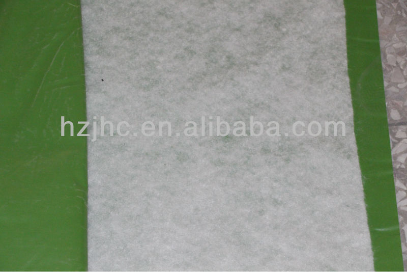 non woven fabric laminated pvc backing polyester fabric