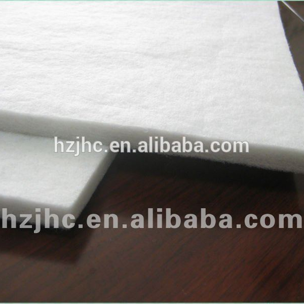 Nonwoven industrial polyester felt and wool felt fabric