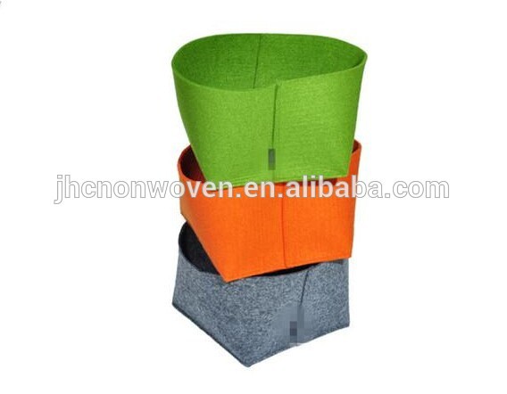 Cheap nonwoven polyester felt fabric for storage basket from China