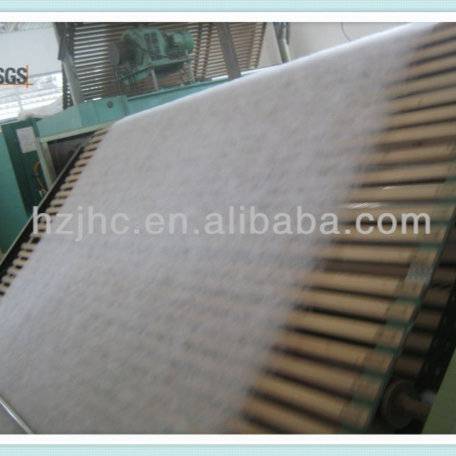 hot air throughPET Nonwoven Fabric Roll 100% Polyester Spunbond Nonwoven