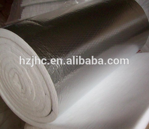 Heat insulation thick aluminum foil laminated fiberglass felt fabric