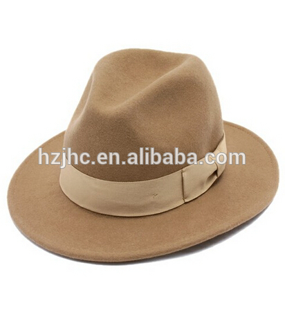 Cheap non woven needle punched wool felt making fedora hats