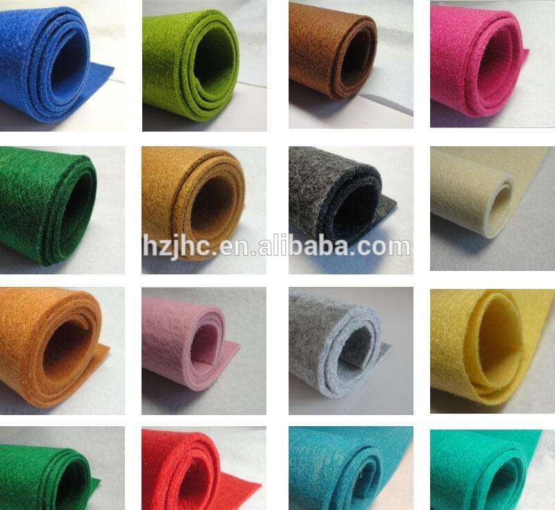 Factory Cheap Hot Laminated Cotton Print Fabric - recycled felt used as Mattress Felt – Jinhaocheng
