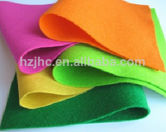 Wholesale die cut nonwoven polyester felt flowers crafts fabric