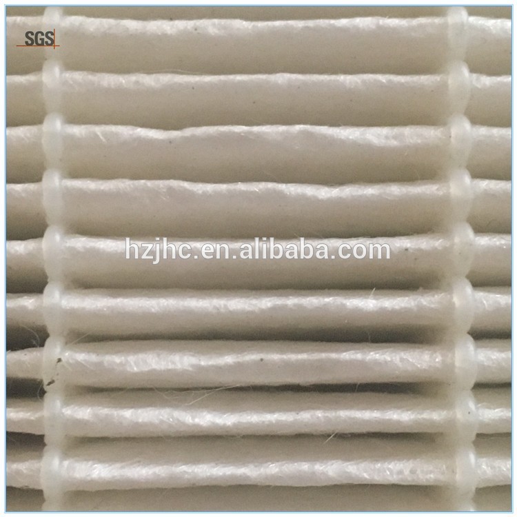 Polyester filtering nonwoven with chemical bond nonwoven fabric for air conditioner filter