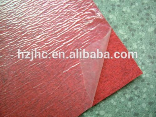 Bulk polyester PP/PE film coating non woven padding/cover fabric supplier