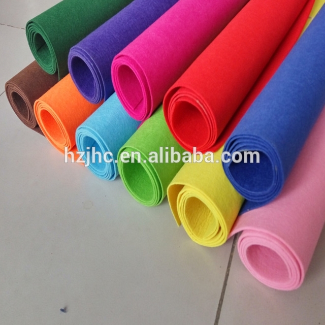 Wholesale Polyester Customized Thickness Needle Punch Felt Non Woven Fabric