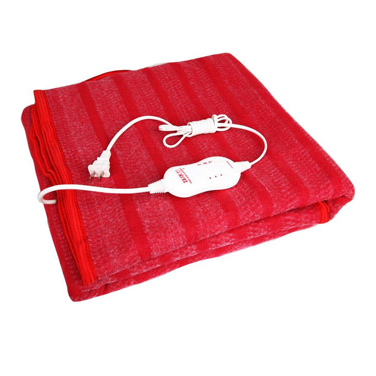 Customized various types heated blanket electric warming blanket