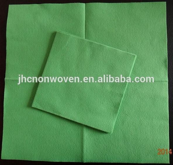 Needle punched polyester nonwoven poker table cloth felt fabrics