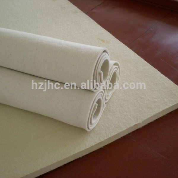 JHC make to order felt fabric plaid 100% wool