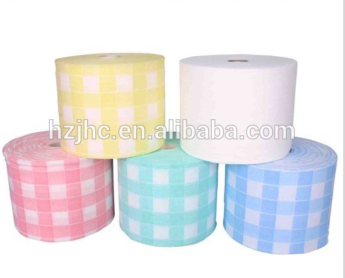 High quality hygeian spunlace non woven roll fabric