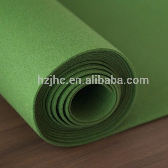 High quality needle punched nonwoven golf felt