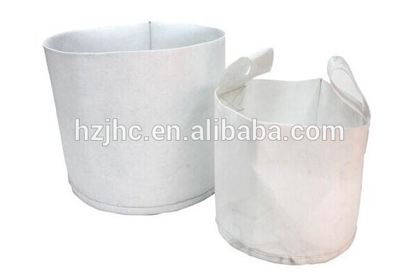 High strength bulk polypropylene polyester non-woven for plant grow pot bag